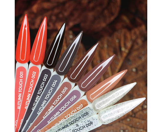 Изображение 3 Гель-лак с блестками Komilfo Autumn Touch 009, 8 мл, Объем (мл, г): 8, Цвет: 009