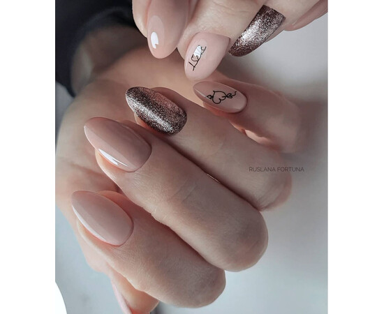 Зображення 4 Гель-лак Komilfo Deluxe Series D014 тілесний рожевий, емаль, 8 мл, Об'єм (мл, г): 8, Колір: 014