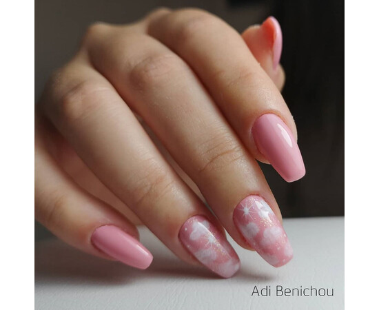 Зображення 4 Гель-лак Komilfo Deluxe Series D016 рожевий щербет, емаль, 8 мл, Об'єм (мл, г): 8, Колір: 016