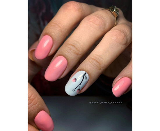 Зображення 4 Гель-лак Komilfo Deluxe Series D018 приглушений рожевий, емаль, 8 мл, Об'єм (мл, г): 8, Колір: 018