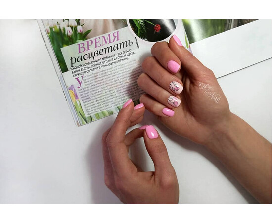 Зображення 5 Гель-лак Komilfo Deluxe Series D022 рожевий, емаль, 8 мл, Об'єм (мл, г): 8, Колір: 022