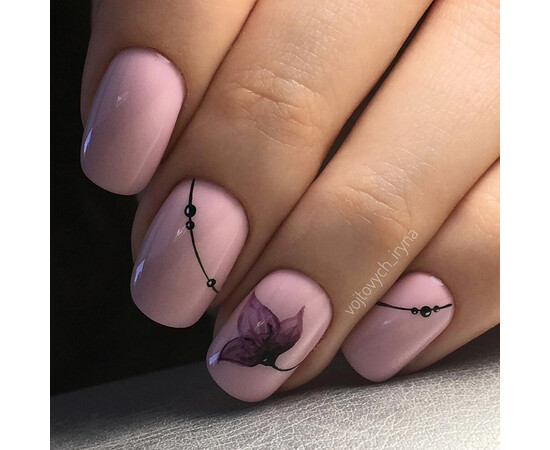 Зображення 5 Гель-лак Komilfo Deluxe Series D035 світлий сіро-ліловий, емаль, 8 мл, Об'єм (мл, г): 8, Колір: 035