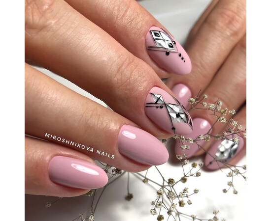 Зображення 4 Гель-лак Komilfo Deluxe Series D036 світле рожеве какао, емаль, 8 мл, Об'єм (мл, г): 8, Колір: 036