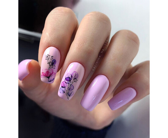 Зображення 5 Гель-лак Komilfo Deluxe Series D038 яскравий лавандово-рожевий, емаль, 8 мл, Об'єм (мл, г): 8, Колір: 038