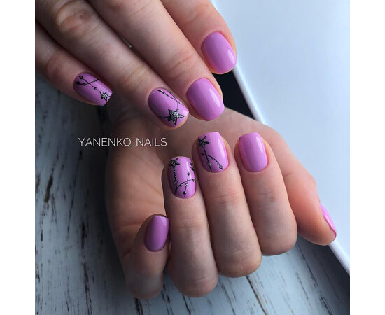 Зображення 5 Гель-лак Komilfo Deluxe Series D041 насичений рожево-ліловий, емаль, 8 мл, Об'єм (мл, г): 8, Колір: 041