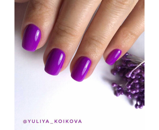 Зображення 5 Гель-лак Komilfo Deluxe Series D047 фіолетово-баклажановий, емаль, 8 мл, Об'єм (мл, г): 8, Колір: 047