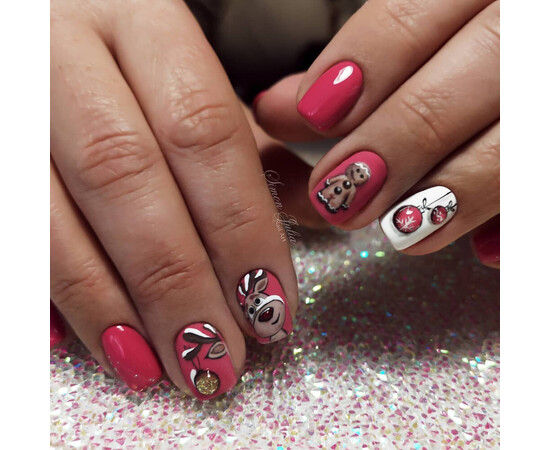 Зображення 4 Гель-лак Komilfo Deluxe Series D051 рожевий барбі, емаль, 8 мл, Об'єм (мл, г): 8, Колір: 051