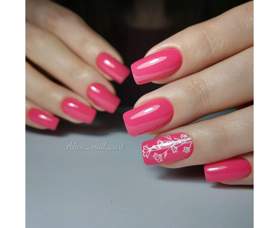 Зображення 3 Гель-лак Komilfo Deluxe Series D053 яскравий малиновий, емаль, 8 мл, Об'єм (мл, г): 8, Колір: 053