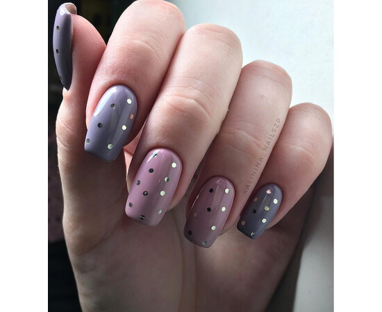 Зображення 4 Гель-лак Komilfo Deluxe Series D057 приглушений рожево-ліловий, емаль, 8 мл, Об'єм (мл, г): 8, Колір: 057