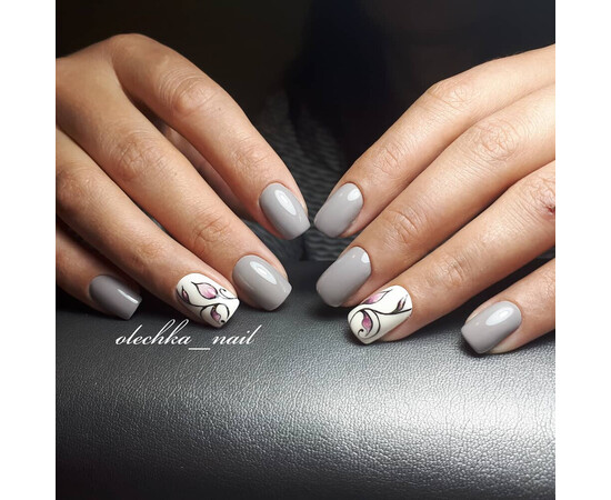 Зображення 5 Гель-лак Komilfo Deluxe Series D071 світлий графітовий, емаль, 8 мл, Об'єм (мл, г): 8, Колір: 071