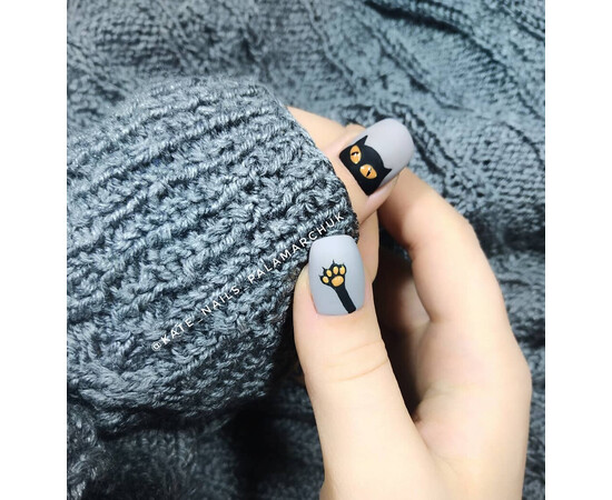 Зображення 4 Гель-лак Komilfo Deluxe Series D071 світлий графітовий, емаль, 8 мл, Об'єм (мл, г): 8, Колір: 071