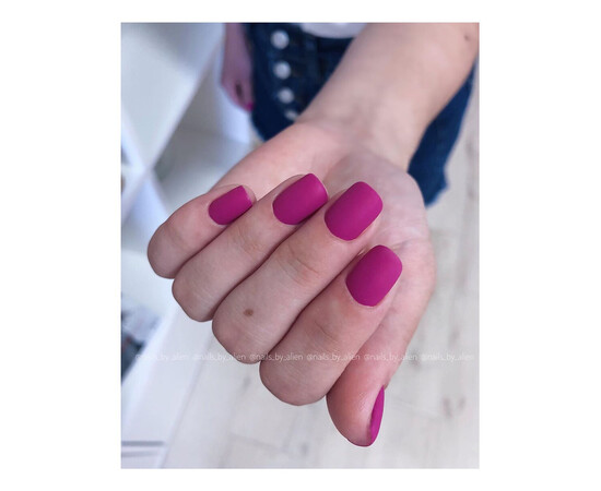 Зображення 4 Гель-лак Komilfo Deluxe Series D091 пурпурово-рожевий, емаль, 8 мл, Об'єм (мл, г): 8, Колір: 091