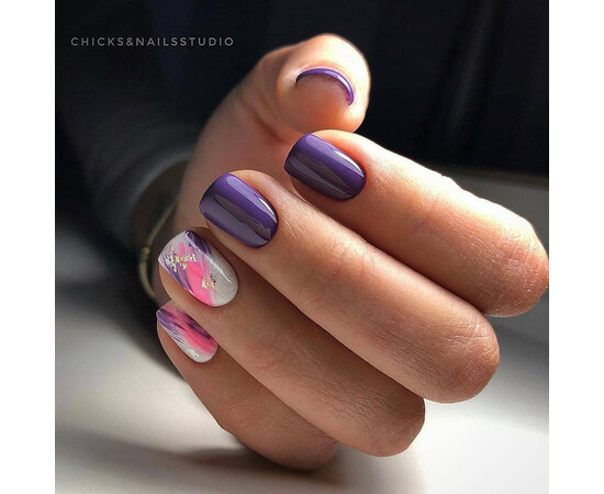 Зображення 5 Гель-лак Komilfo Deluxe Series D109 приглушений фіолетовий, емаль, 8 мл, Об'єм (мл, г): 8, Колір: 109