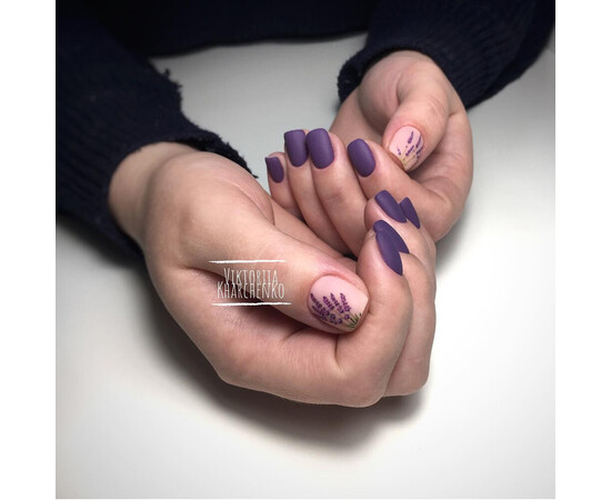 Зображення 4 Гель-лак Komilfo Deluxe Series D109 приглушений фіолетовий, емаль, 8 мл, Об'єм (мл, г): 8, Колір: 109