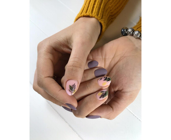 Зображення 4 Гель-лак Komilfo Deluxe Series D111 світлий сіро-фіолетовий, емаль, 8 мл, Об'єм (мл, г): 8, Колір: 111