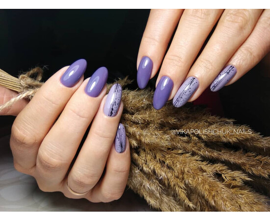 Зображення 4 Гель-лак Komilfo Deluxe Series D113 темний сіро-аметистовий, емаль, 8 мл, Об'єм (мл, г): 8, Колір: 113