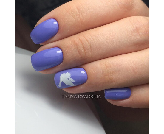 Зображення 5 Гель-лак Komilfo Deluxe Series D115 лавандово-синій, емаль, 8 мл, Об'єм (мл, г): 8, Колір: 115