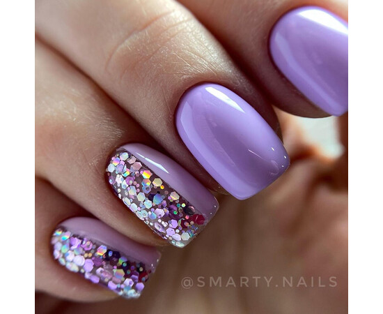 Зображення 4 Гель-лак Komilfo Deluxe Series D118 світло-бузковий, емаль, 8 мл, Об'єм (мл, г): 8, Колір: 118