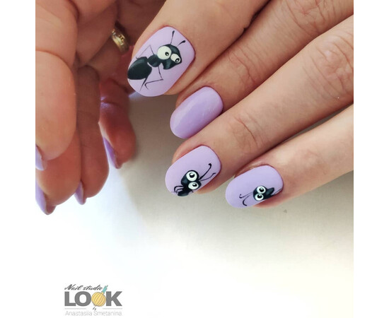 Зображення 4 Гель-лак Komilfo Deluxe Series D119 світло-ліловий, емаль, 8 мл, Об'єм (мл, г): 8, Колір: 119