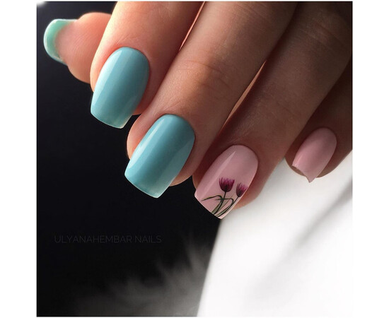 Зображення 5 Гель-лак Komilfo Deluxe Series D143 тіффані, емаль, 8 мл, Об'єм (мл, г): 8, Колір: 143