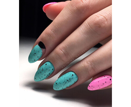 Зображення 4 Гель-лак Komilfo Deluxe Series D147 блакитно-бірюзовий, емаль, 8 мл, Об'єм (мл, г): 8, Колір: 147