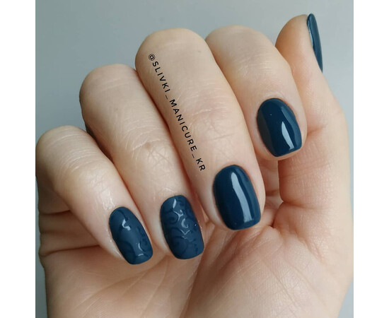 Зображення 5 Гель-лак Komilfo Deluxe Series D155 темний нефритовий, емаль, 8 мл, Об'єм (мл, г): 8, Колір: 155