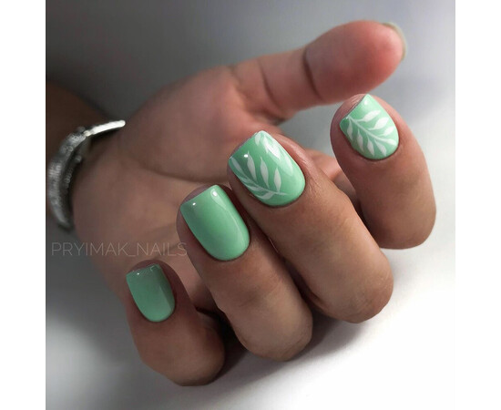 Зображення 4 Гель-лак Komilfo Deluxe Series D162 сніжна м’ята, емаль, 8 мл, Об'єм (мл, г): 8, Колір: 162