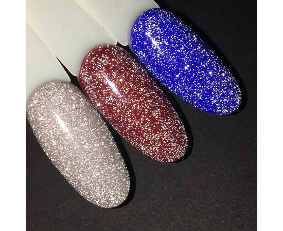 Изображение 3 Топ с блестками светоотражающий без липкого слоя Komilfo No Wipe Luminous Top, 8 мл