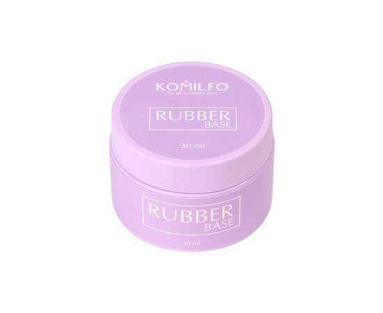 Зображення 2 База каучукова для гель-лаку Komilfo Rubber Base, гель-банка 30 мл, Об'єм (мл, г): 30