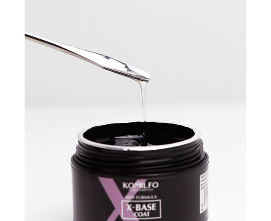 Изображение 2 База для гель-лака Komilfo X-Base Coat New Formula, гель-банка 30 мл, Объем (мл, г): 30