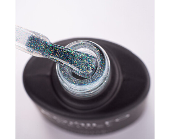 Зображення 2 Гель-лак напівпрозорий Komilfo Moon Crush 002 помаранчево-зелені блискітки, прозорий, 8 мл, Об'єм (мл, г): 8, Колір: 002