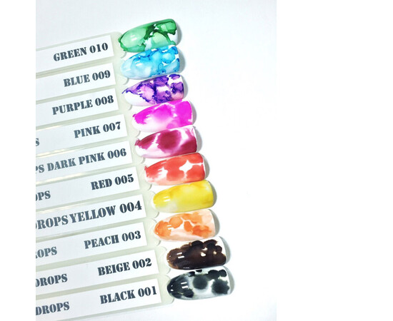 Зображення 3 Аква краплі Komilfo Aqua Drops 006 Dark Pink, 5 мл, Об'єм (мл, г): 5, Колір: 006