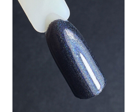 Зображення 4 Блискітки Komilfo 001, розмір 0.1 мм чорні, голограма, 2.5 г, Колір: 001