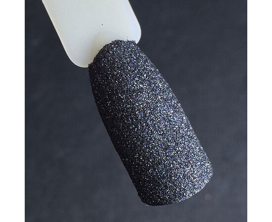 Зображення 5 Блискітки Komilfo 001, розмір 0.1 мм чорні, голограма, 2.5 г, Колір: 001