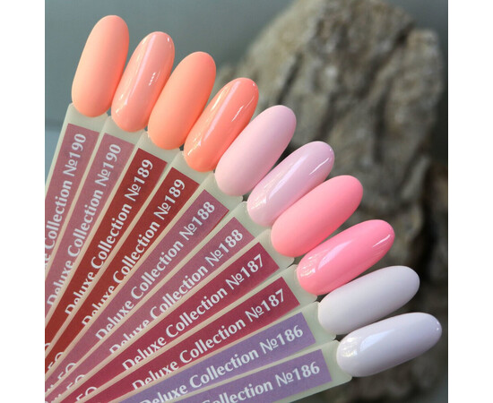 Зображення 3 Гель-лак Komilfo Deluxe Series D188 пастельний світло-рожево-ліловий, емаль, 8 мл, Об'єм (мл, г): 8, Колір: 188