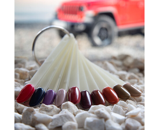 Зображення 4 Гель-лак Komilfo Deluxe Series D309 червона глина, емаль, 8 мл, Об'єм (мл, г): 8, Колір: 309