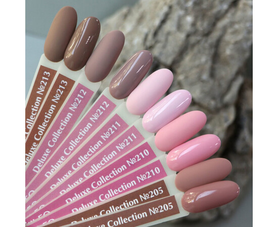 Зображення 2 Гель-лак Komilfo Deluxe Series D210 ніжно-рожевий, емаль, 8 мл, Об'єм (мл, г): 8, Колір: 210