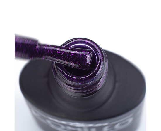 Зображення 2 Гель-лак Komilfo Deluxe Series D225 синьо-фіолетовий з рожевим мікроблеском, 8 мл, Об'єм (мл, г): 8, Колір: 225