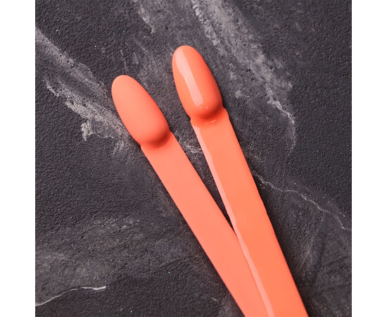 Зображення 3 Гель-лак Komilfo Deluxe Series D258 персиковий, неоновий, емаль, 8 мл, Об'єм (мл, г): 8, Колір: 258