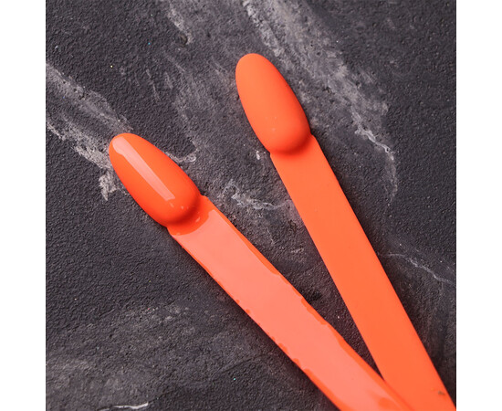 Зображення 3 Гель-лак Komilfo Deluxe Series D260 кислотний помаранчевий, емаль, 8 мл, Об'єм (мл, г): 8, Колір: 260