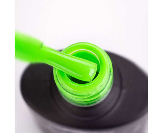 Зображення 2 Гель-лак Komilfo Deluxe Series D267 темно-салатовий, неоновий, емаль, 8 мл, Об'єм (мл, г): 8, Колір: 267