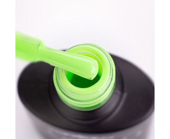 Зображення 2 Гель-лак Komilfo Deluxe Series D268 салатовий, неоновий, емаль, 8 мл, Об'єм (мл, г): 8, Колір: 268