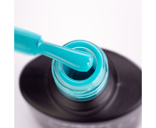 Зображення 2 Гель-лак Komilfo Deluxe Series D270 бірюзово-блакитний, емаль, 8 мл, Об'єм (мл, г): 8, Колір: 270