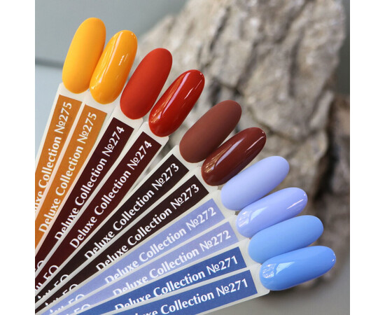 Зображення 3 Гель-лак Komilfo Deluxe Series D271 синьо-лавандовий, емаль, 8 мл, Об'єм (мл, г): 8, Колір: 271