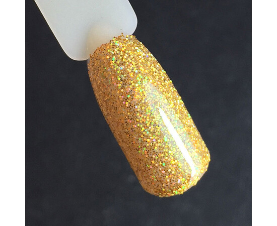 Зображення 5 Блискітки Komilfo 003, розмір 0.08 мм золото, голограма, 2.5 г, Колір: 003
