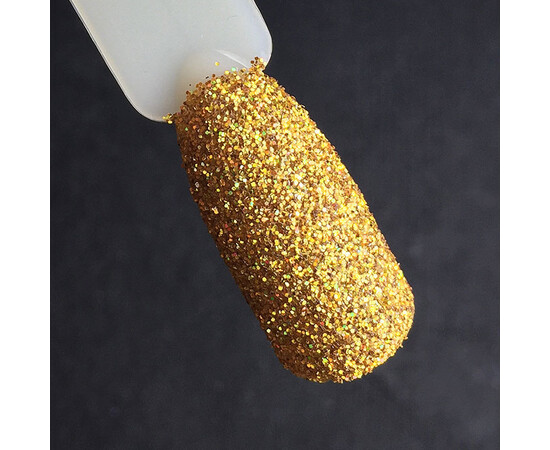 Зображення 6 Блискітки Komilfo 003, розмір 0.08 мм золото, голограма, 2.5 г, Колір: 003
