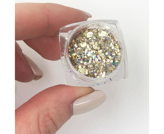 Зображення 2 Блискітки Komilfo MIX chameleon 002, 1.5 г