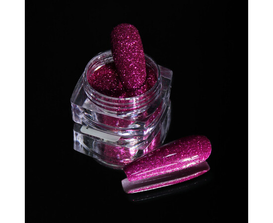 Зображення 2 Блискітки Komilfo Solvent Resistance Series 404, розмір 0.1 мм, 2.5 г, Колір: 404