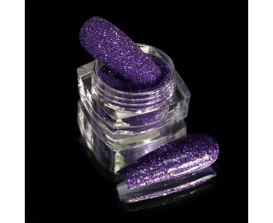 Зображення 2 Блискітки Komilfo Solvent Resistance Series 405, розмір 0.1 мм, 2.5 г, Колір: 405