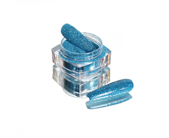 Зображення 3 Блискітки Komilfo Solvent Resistance Series 410, розмір 0.1 мм, 2.5 г, Колір: 410